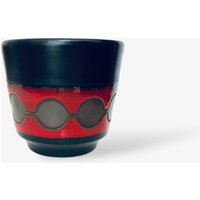 Mid Century Blumentopf 12cm von FrauvonMuecke