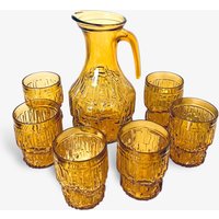 Mid Century Brutalist Iceglas Set von FrauvonMuecke
