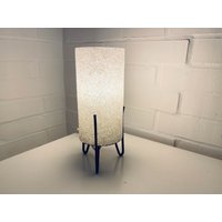 Mid Century Space Age Rocket Granulat Lampe von FrauvonMuecke