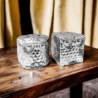 Vintage Salz-Und Pfefferstreuer Eulen von FrauvonMuecke