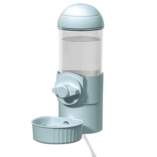 Dog Crate, Water Bottle, 500 ml Heated Dispenser USB Removable Design, Pet Food Liquid Feeder Suspended Mount System, Cat Hydration Container for Travel and Kennel Use, 6,3 x 3 Zoll von Fravsiu