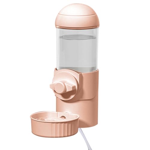 Dog Crate, Water Bottle, 500ml Heated Dispenser USB Removable Design, Pet Food Liquid Feeder Suspended Mount System, Cat Hydration Container for Travel and Kennel Use, 6.3x3 Inches von Fravsiu