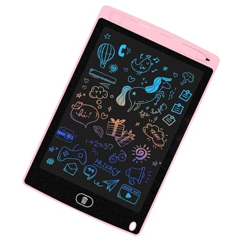 Fravsiu LCD Writing Tablet for Kids, 8.5 Inches Educational Doodle Board with Colorful Display, Smart Drawing Pad to Boost Imagination for Family, Friends, and Creative Learning von Fravsiu