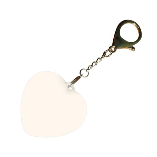 Fravsiu Led Purse Light, Bag Lamp, Touch Control Heart-Shaped High-Brightness Light with No Glare, Portable Ornament for Mom Girlfriend Sisters Beach Commuting Use, 1.97x0.79x5.12 Inches von Fravsiu