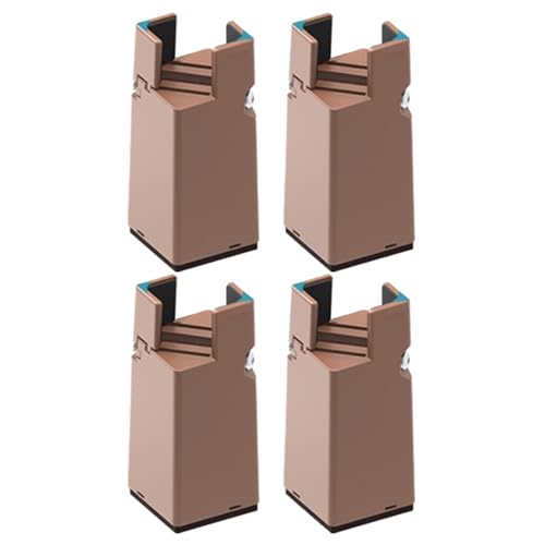Fravsiu Risers for Table Legs | Heavy Duty Bed Raiser Blocks | 4 x Furniture Leg Risers for Desks and Beds | Sturdy Table and Chair Height Lifter for Enhanced Comfort and Space Efficiency Fravsiu Risers for Table Legs | Heavy Duty Bed Raiser Blocks | 4 x Furniture Leg Risers for Desks and Beds | Sturdy Table and Chair Height Lifter for Enhanced Comfort and Space Efficiency von Fravsiu