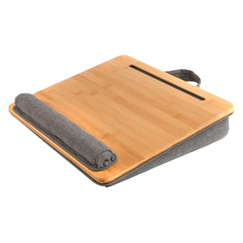 Tablet-Ständerhalter | Computerständer Laptop | Handgelenkstütze für Laptop-Schreibtischständer | Ergonomischer Computerständer, tragbarer Knietisch, Schreibtischzubehör, Laptop, verstellbarer Compute von Fravsiu