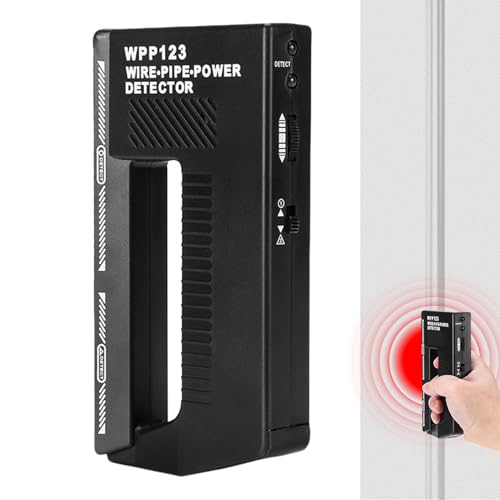 Wall Scanner, Stud Finder, Pipe Wire Detector, Compact Sound Light Alarm, Multifunction Detection Tool for Home Renovation and Construction Use, 6.1x3.54x1.18 inches von Fravsiu