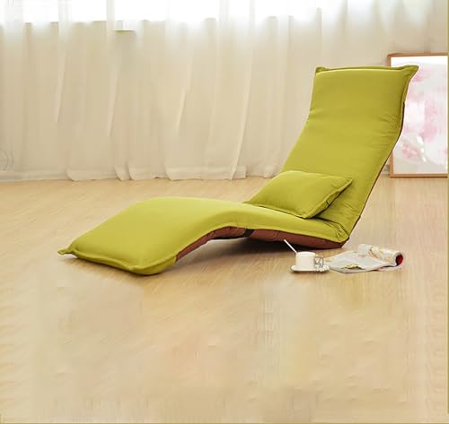 Faltbare Schlafsofa Mit Memory Schaum Kissen, Umwandelbarer Kompressionssofa-Sesse, Einteiliges Schaumstoffgefülltes Kompressionssofa, Für Wohnzimmer Schlafzimmer Wohnheim, Salon Fruit Green von Frcychri