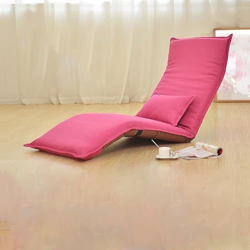 Faltbare Schlafsofa Mit Memory Schaum Kissen, Umwandelbarer Kompressionssofa-Sesse, Einteiliges Schaumstoffgefülltes Kompressionssofa, Für Wohnzimmer Schlafzimmer Wohnheim, Salon Rose red von Frcychri