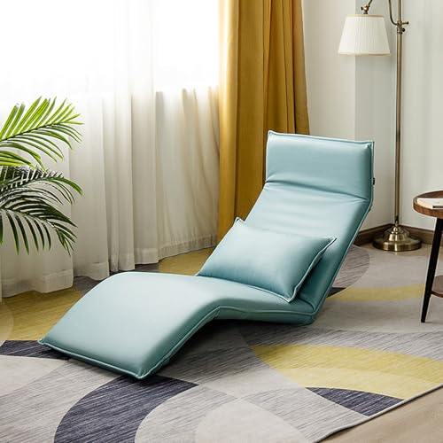 Faltbare Schlafsofa Mit Memory Schaum Kissen, Umwandelbarer Kompressionssofa-Sesse, Einteiliges Schaumstoffgefülltes Kompressionssofa, Für Wohnzimmer Schlafzimmer Wohnheim, Salon Sky Blue von Frcychri