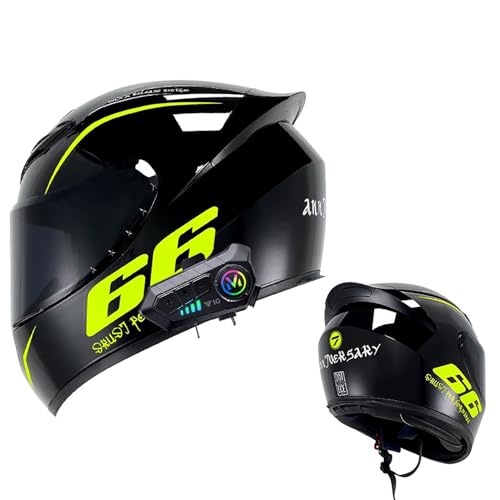 Frcychri Casco Da Moto Bluetooth, Omologato DOT/ECE Prese D'aria E Visiera Antigraffio, Con Doppia Visiera, Adulti Uomo Donna,Casco Da Moto Uomo/Donna C,X-Large Frcychri Casco Da Moto Bluetooth, Omologato DOT/ECE Prese D'aria E Visiera Antigraffio, Con Doppia Visiera, Adulti Uomo Donna,Casco Da Moto Uomo/Donna C,X-Large von Frcychri