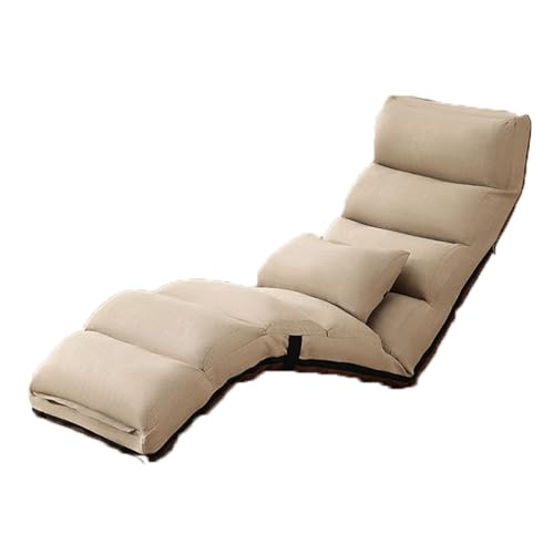 Frcychri Multifunktionales Kompressionssofa, Faltbar Als Schlafcouch Und Relaxliege, Waschbarer Bezug, Mit Memory-Schaum, Für Kleine Wohnungen Off-White,S von Frcychri