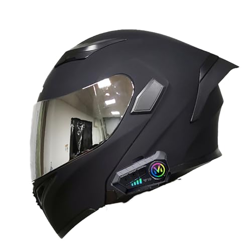 Klapphelm Mit Bluetooth, Modularer Helm ECE-Zertifizierter, Moped-Rollerhelm, Für Erwachsene, Männer, Frauen, Motorräder N,3X-Large Klapphelm Mit Bluetooth, Modularer Helm ECE-Zertifizierter, Moped-Rollerhelm, Für Erwachsene, Männer, Frauen, Motorräder N,3X-Large von Frcychri