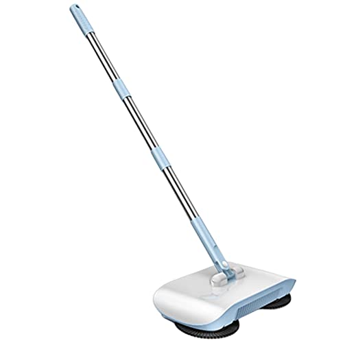 Frdun Home Sweeper Cleaner Maschine Handgedrückter Kehrroboter, 180 ° drehbarer Reinigungsmopp Schnell Trocknen Mop, Hand Push Sweeper Home Sweeping Vacuum Cleaner, von Frdun