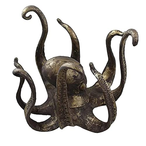 Frdun Octopus Cup Holder Table Decor,Octopus Coffee Cup Holder, Not Easily Deformed Long Lasting Sculpture Ornament Vase Jewelry Necklace Holder von Frdun