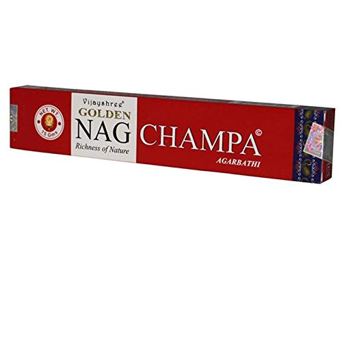 Freak Scene 1x Packung Räucherstäbchen - Satya Nag Champa - Golden Richness of Nature - indische Duftmischung 1x 15g von Freak Scene