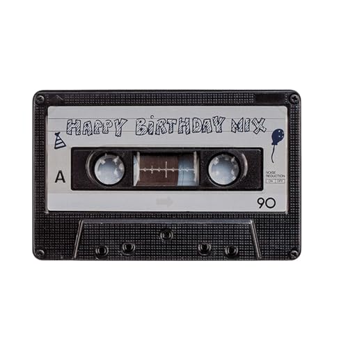 Freak Scene Blechbox Kassette Mixtape Blechdose Schatulle Dose Metall-Aufbewahrungsdose 01 Happy Birthday von Freak Scene