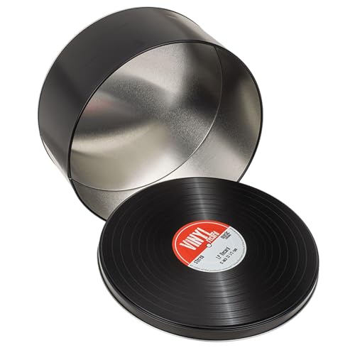 Freak Scene Blechdose Schallplatte Vinyl runde Metall-Dose groß Keksdose Blechbox Aufbewahrung von Freak Scene