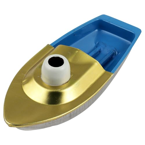 Freak Scene Blechspielzeug Kerzenboot blau-hellblau mit Schornstein Pop Pop Blech Boot Knatterboot Freak Scene Blechspielzeug Kerzenboot blau-hellblau mit Schornstein Pop Pop Blech Boot Knatterboot von Freak Scene