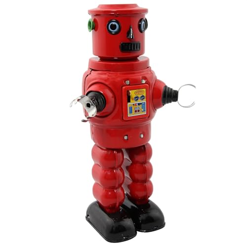Freak Scene Roboter - Mechanical Roby Robot - rot - Blechroboter - Retro Blechspielzeug Freak Scene Roboter - Mechanical Roby Robot - rot - Blechroboter - Retro Blechspielzeug von Freak Scene