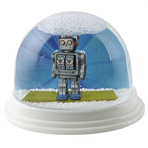 Freak Scene Schneekugel - Schüttelkugel - Roboter - Blechroboter von Freak Scene