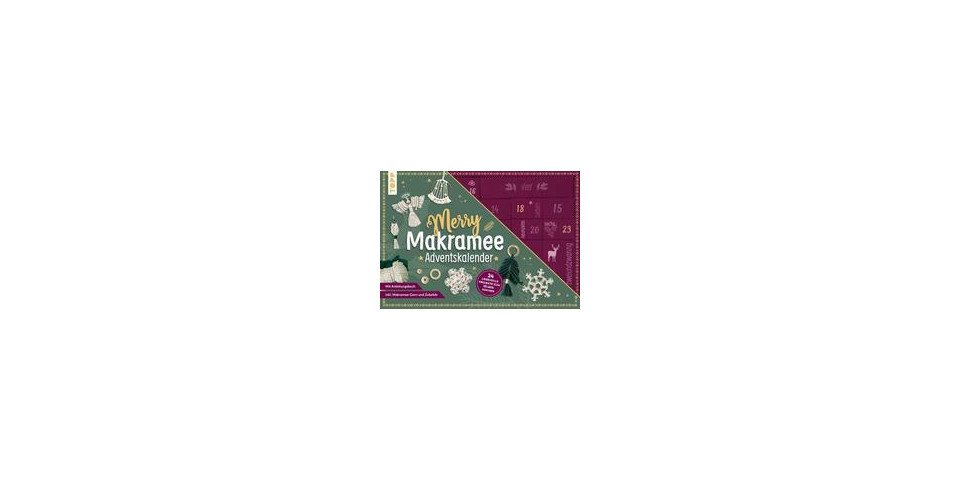 Frech Verlag Adventskalender Adventskalender Merry Makramee Frech Verlag Adventskalender Adventskalender Merry Makramee von Frech Verlag