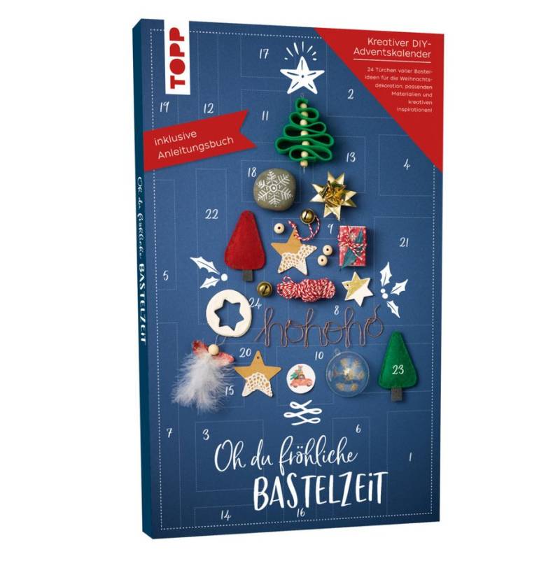 Frech Verlag Adventskalender Adventskalender Oh du fröhliche Bastelzeit von Frech Verlag