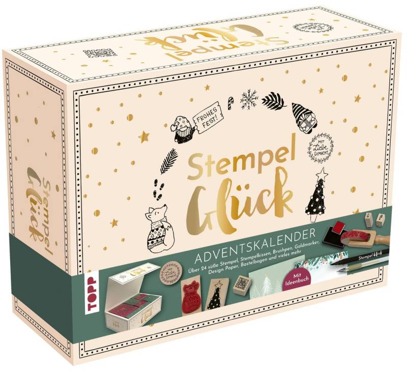 Frech Verlag Adventskalender Adventskalender Stempel-Glück. Mehr als 24 Stempel, Anleitungsbuch ... von Frech Verlag