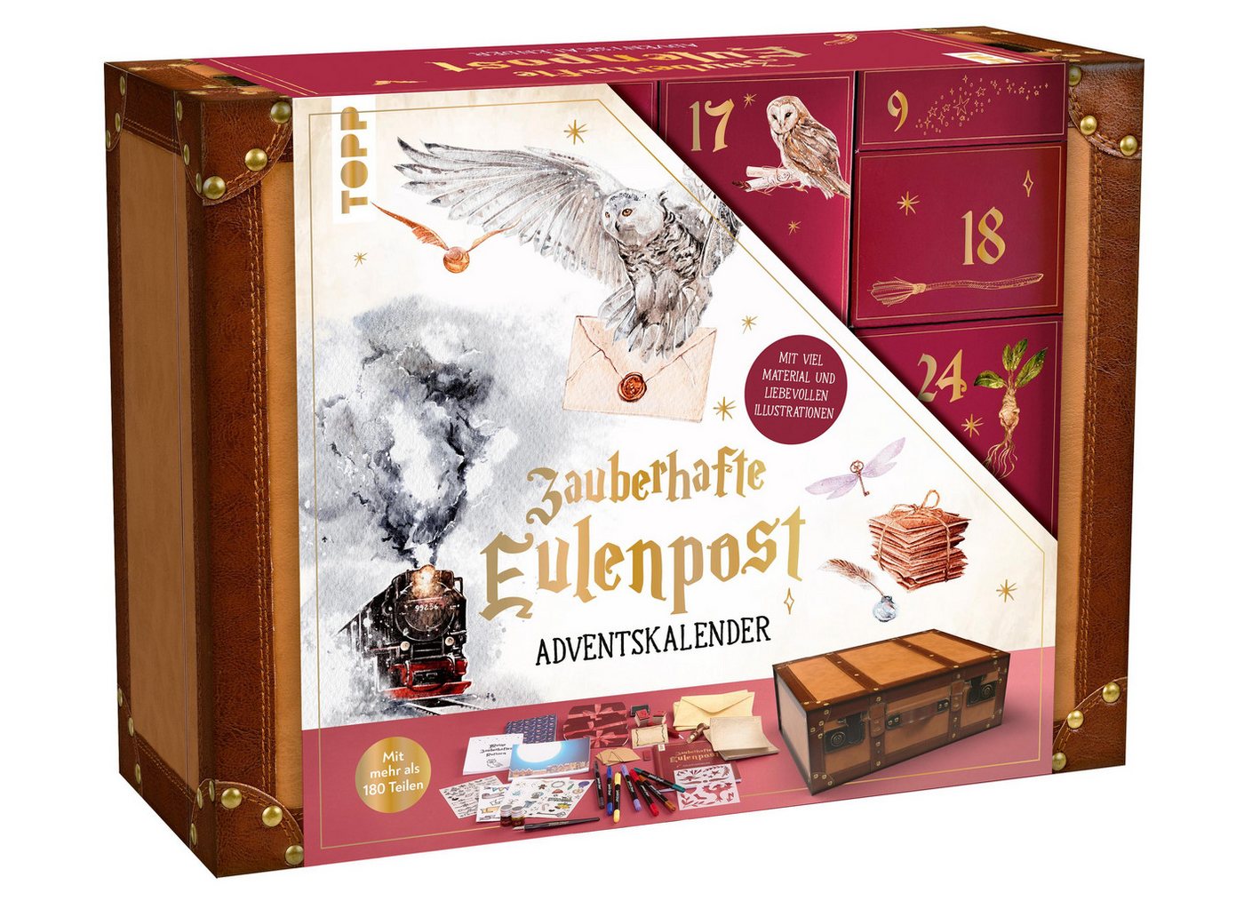 Frech Verlag Adventskalender Adventskalender Zauberhafte Eulenpost: 24 Überraschungen für Papete... Frech Verlag Adventskalender Adventskalender Zauberhafte Eulenpost: 24 Überraschungen für Papete... von Frech Verlag