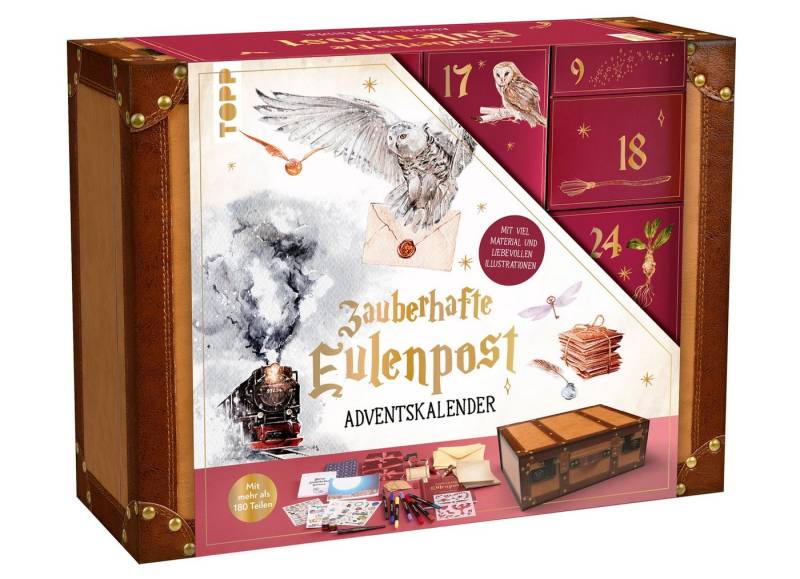 Frech Verlag Adventskalender Adventskalender Zauberhafte Eulenpost: 24 Überraschungen für Papete... von Frech Verlag