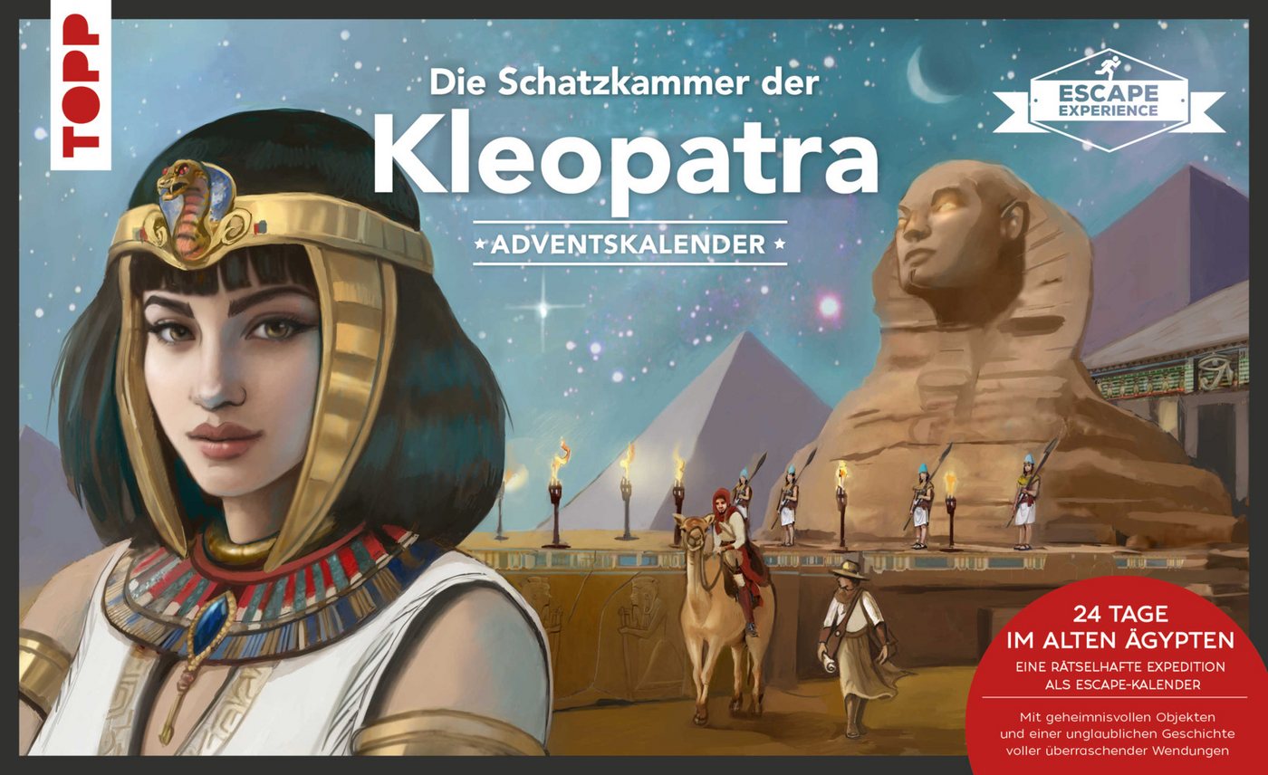 Frech Verlag Adventskalender Escape Experience Adventskalender - Die Schatzkammer der Kleopatra Frech Verlag Adventskalender Escape Experience Adventskalender - Die Schatzkammer der Kleopatra von Frech Verlag
