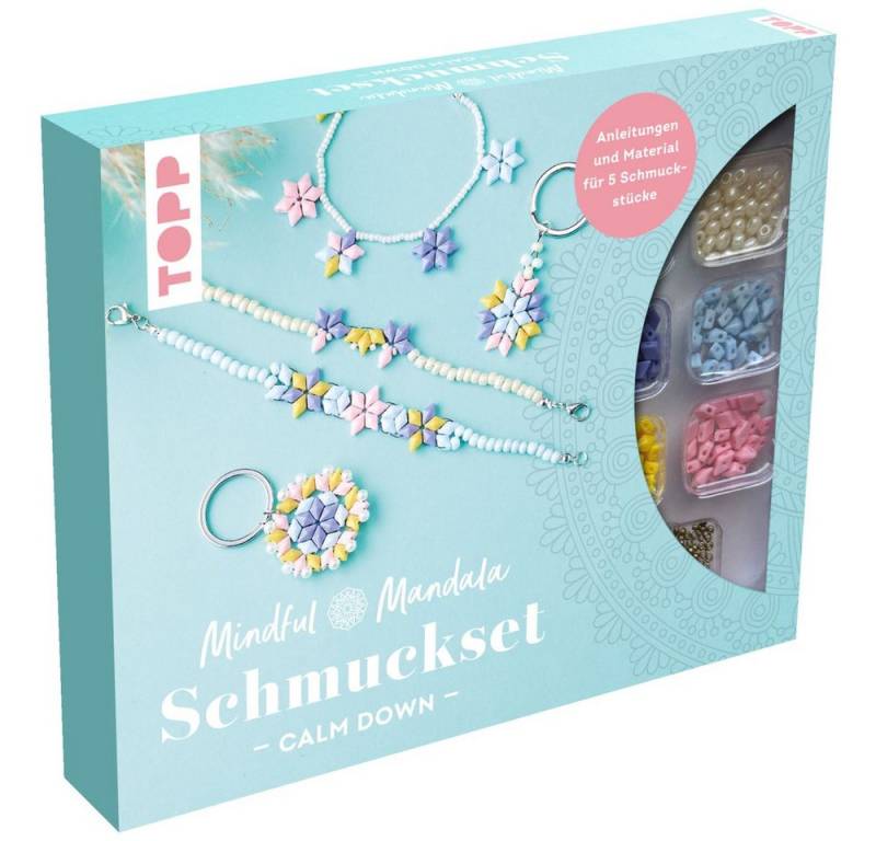 Frech Verlag Bastelperlen Mindful Mandala - Schmuckset - Calm down von Frech Verlag