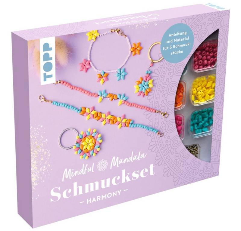 Frech Verlag Bastelperlen Mindful Mandala - Schmuckset - Harmony von Frech Verlag
