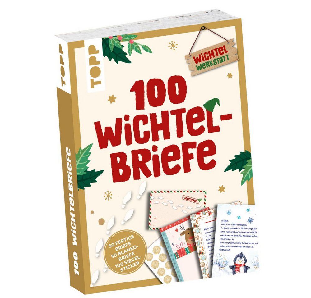 Frech Verlag Weihnachtsfigur TOPP - 100 Wichtelbriefe - Wichtelwerkstatt Frech Verlag Weihnachtsfigur TOPP - 100 Wichtelbriefe - Wichtelwerkstatt von Frech Verlag