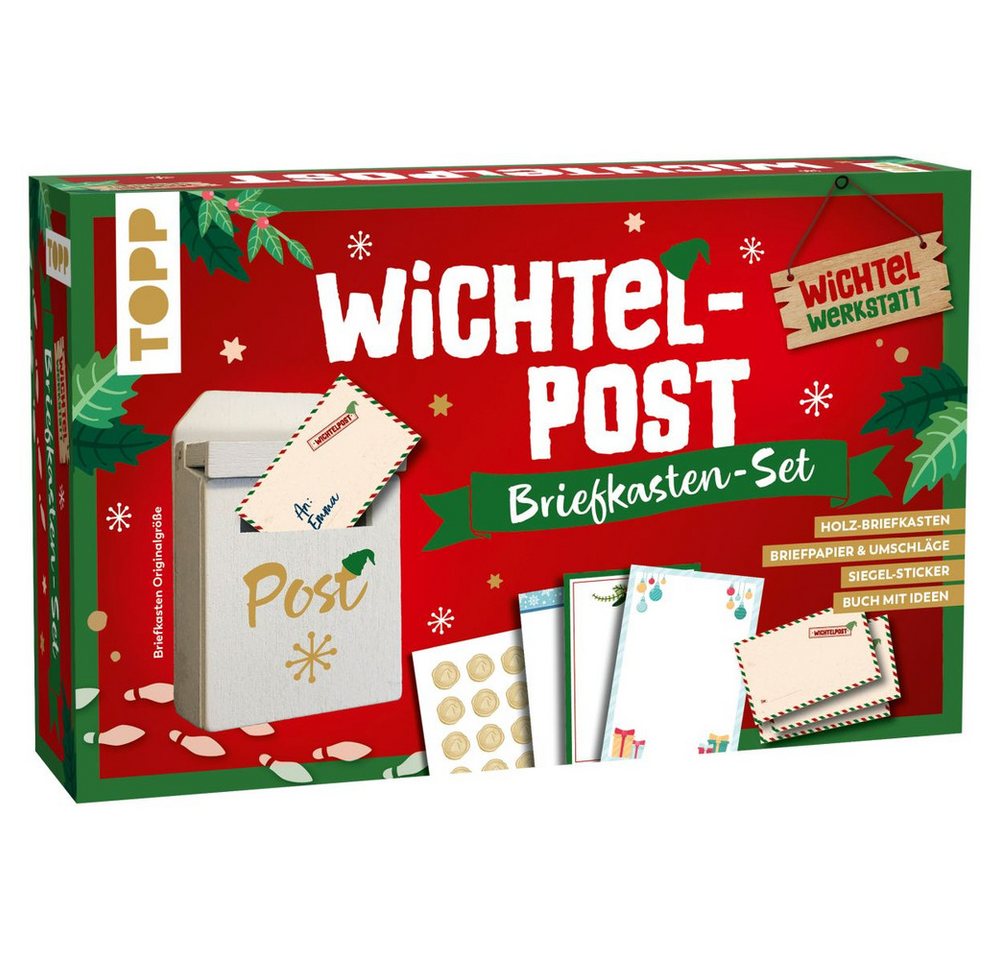 Frech Verlag Weihnachtsfigur TOPP - Wichtel-Post - Briefkasten-Set - Wichtel Werkstatt Frech Verlag Weihnachtsfigur TOPP - Wichtel-Post - Briefkasten-Set - Wichtel Werkstatt von Frech Verlag