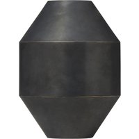 Fredericia - Hydro Vase, H 30 cm, schwarz / oxidiert von Fredericia