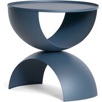 Frederik Roijé - Bow Bow Beistelltisch, Ø 40 x 40 cm, metal blue von Frederik Roijé