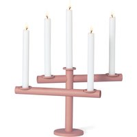 Frederik Roijé - Light my Fire, Kerzenständer, rose von Frederik Roijé