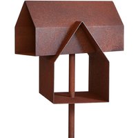Frederik Roijé - Size Matters Vogelhäuschen, corrosion brown von Frederik Roijé