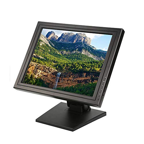 Frederimo 17" Touchscreen Monitor Kassenmonitor USB VGA 4-Wire Touchscreen Monitor für Kassensystem POS für Cafe Restaurant von Frederimo