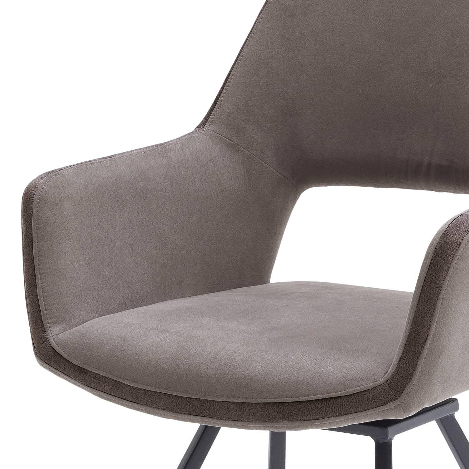 home24 Armlehnenstuhl Paiang 2er-Set 58 x 90 x 60cm Braun/Cappuccino home24 Armlehnenstuhl Paiang 2er-Set 58 x 90 x 60cm Braun/Cappuccino von home24