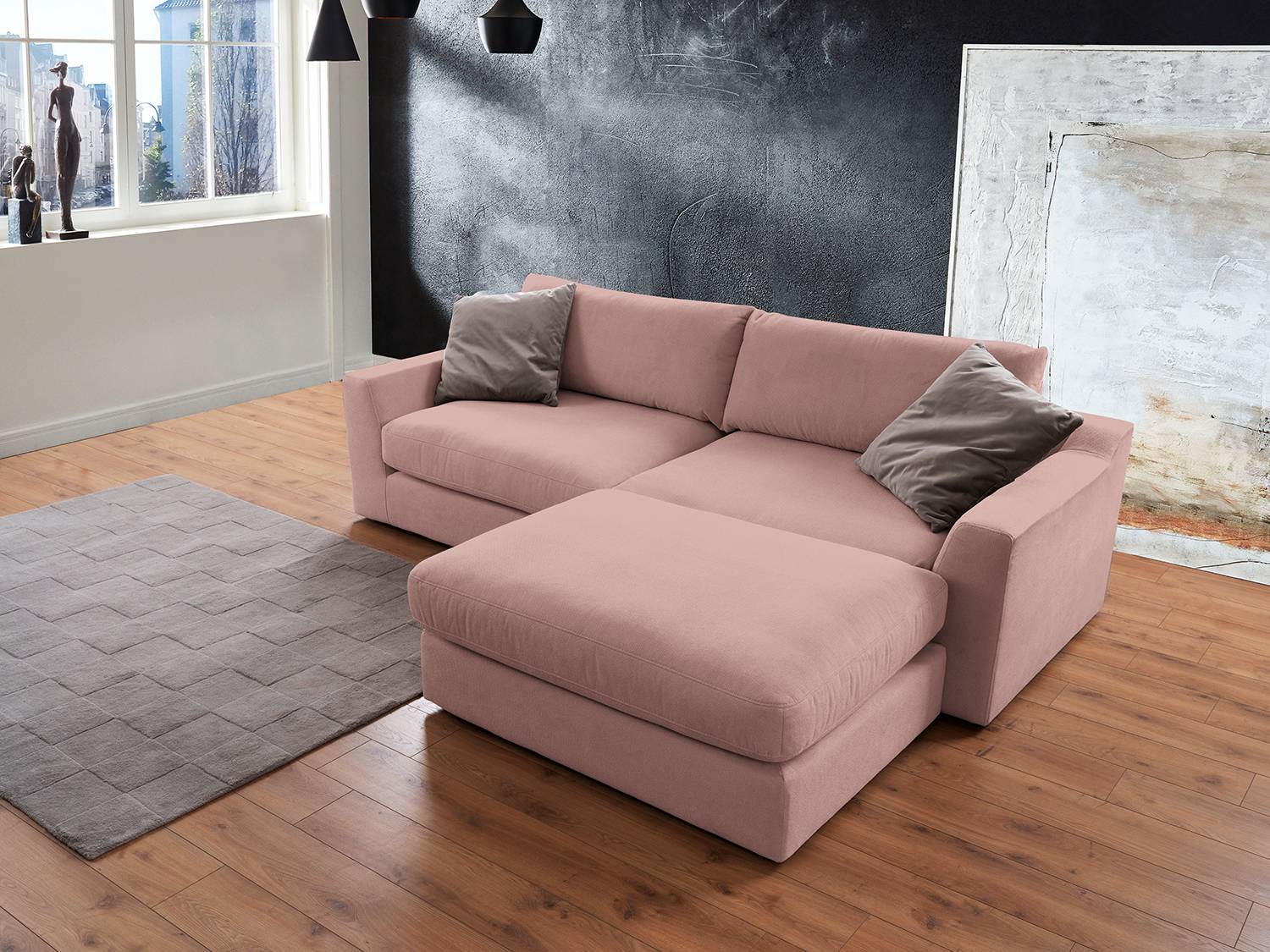 Ecksofa Dixwell mit Longchair von Maison Belfort