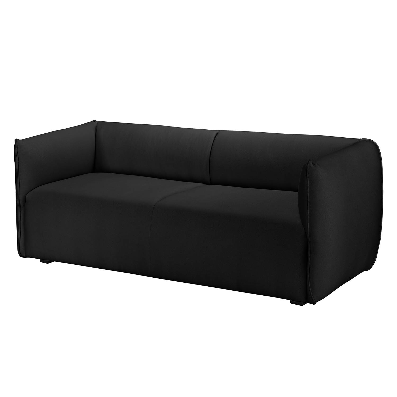 Fredriks Sofa Grady I 3-Sitzer Anthrazit Webstoff 191x70x78 cm (BxHxT) Modern von Fredriks