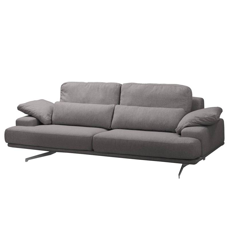 Fredriks Sofa Lurrip II 3-Sitzer Dunkelgrau Webstoff 237x86x109 cm von Fredriks