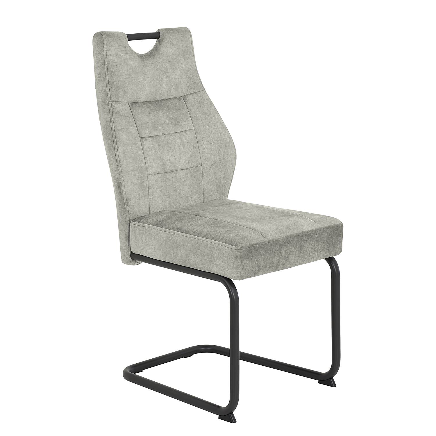 home24 Freischwinger Weiten 2er-Set 47 x 99 x 61cm Grau/Vintage Grau home24 Freischwinger Weiten 2er-Set 47 x 99 x 61cm Grau/Vintage Grau von home24