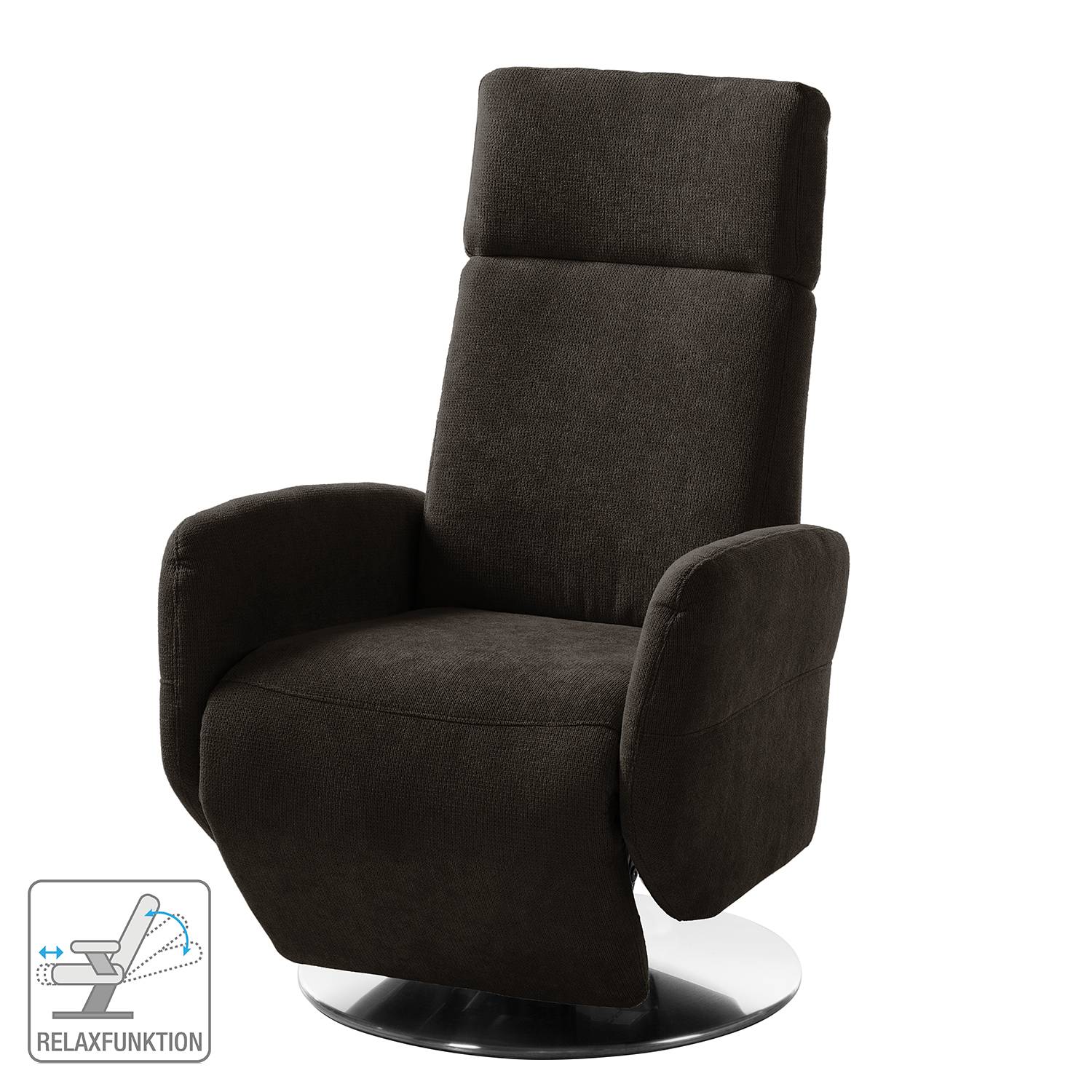 home24 Relaxsessel Braun/Braun Webstoff 71 x 110 x 82cm home24 Relaxsessel Braun/Braun Webstoff 71 x 110 x 82cm von home24