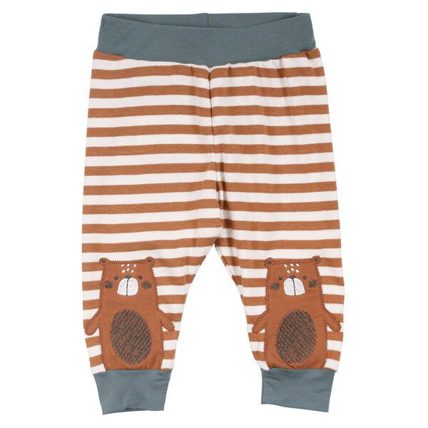 Baby stripe Leggings/ Pants *Bear* GOTS & Bio- Baumwolle | Freds World von Freds World