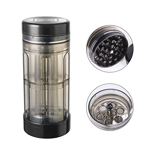 Free Boy 2,8 Zoll Große Aluminium Grinder Transparent Kegel Lader & Lagerung 3 in 1, Kegel Pre Roll Filler Maschine, Einfache Schleifer, Kegelrollmaschine | Kegellader mit Besen & Bürste Free Boy 2,8 Zoll Große Aluminium Grinder Transparent Kegel Lader & Lagerung 3 in 1, Kegel Pre Roll Filler Maschine, Einfache Schleifer, Kegelrollmaschine | Kegellader mit Besen & Bürste von Free Boy