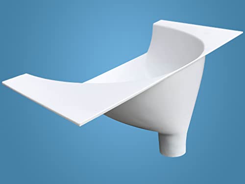 Free Range Designs Urinseparator | Klassischer Urinabscheider für Komposttoiletten | Made in UK | Weiß Free Range Designs Urinseparator | Klassischer Urinabscheider für Komposttoiletten | Made in UK | Weiß von Free Range Designs