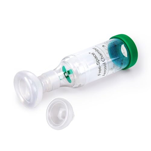 Aerosol Inhaler Spacer für Hunde, Aerosol Kammer Canine Spacer für Doggy Asthma 2 Maskensets Enthalten von free-space